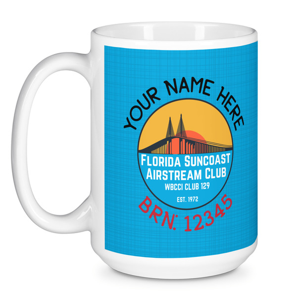 Florida Suncoast Airstream Club Coffee Mug - 15 oz - White