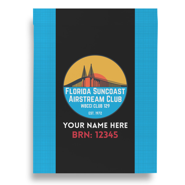 Florida Suncoast Airstream Club Garden Flags - Large - Double Sided - FRONT