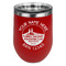 Florida Suncoast Airstream Club Stemless Stainless Steel Wine Tumbler - Red - Single-Sided