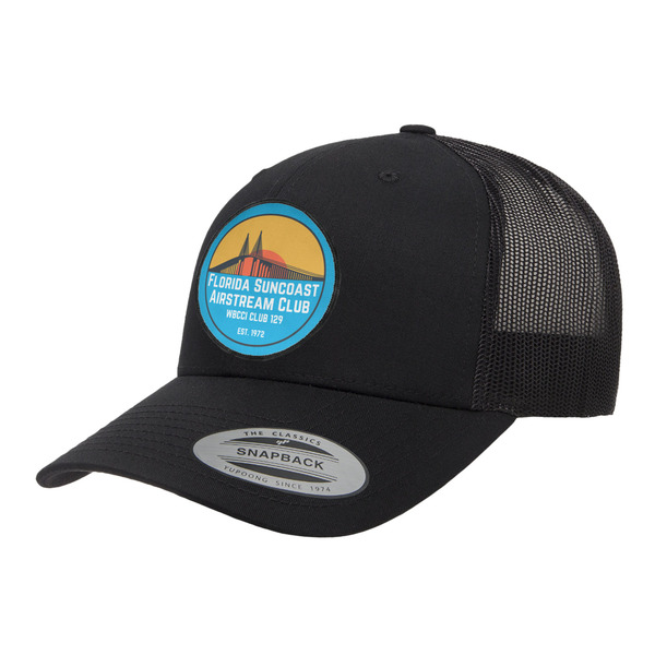 Custom Florida Suncoast Airstream Club Trucker Hat - Black