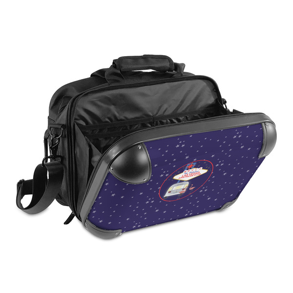 Las Vegas Airstream Club 15" Hard Shell Briefcase - Open