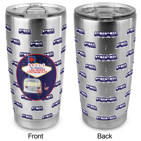 Las Vegas Airstream Club 20oz SS Tumbler - Full Print - Approval