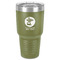 Las Vegas Airstream Club 30 oz Stainless Steel Tumbler - Olive - Single-Sided