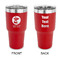 Las Vegas Airstream Club 30 oz Stainless Steel Tumbler - Red - Double-Sided