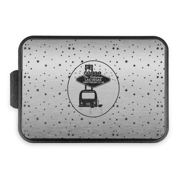 Las Vegas Airstream Club Aluminum Baking Pan - Black Lid - FRONT