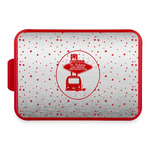 Las Vegas Airstream Club Aluminum Baking Pan with Red Lid
