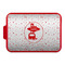 Las Vegas Airstream Club Aluminum Baking Pan with Red Lid