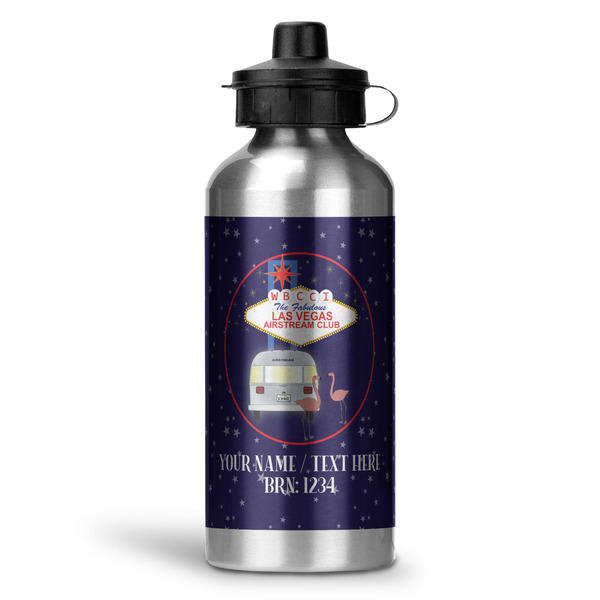 Custom Las Vegas Airstream Club Water Bottles - 20 oz - Aluminum