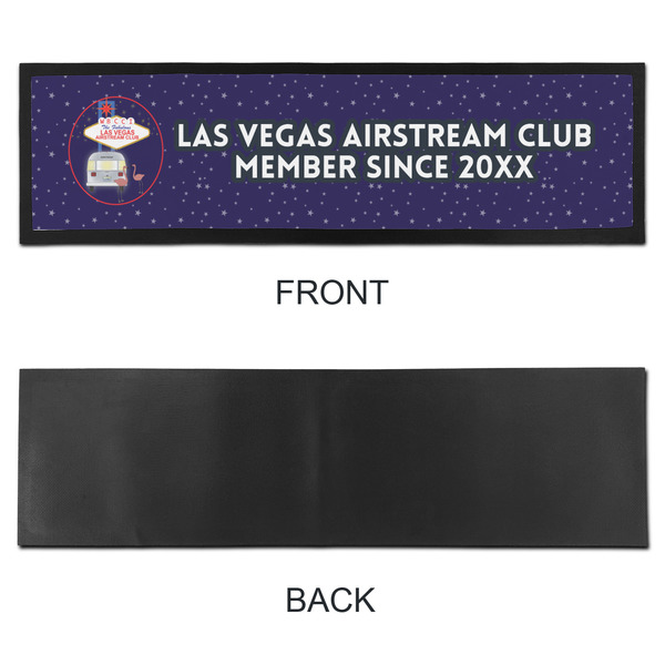 Las Vegas Airstream Club Bar Mat - Large - APPROVAL