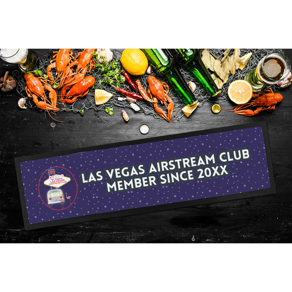 Las Vegas Airstream Club Bar Mat - Large - LIFESTYLE