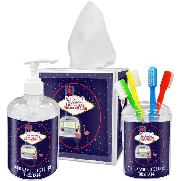Las Vegas Airstream Club Bathroom Accessories Set