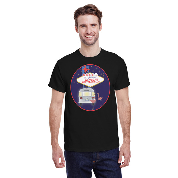 Custom Las Vegas Airstream Club T-Shirt - Black