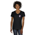 Las Vegas Airstream Club Women's V-Neck T-Shirt - Black