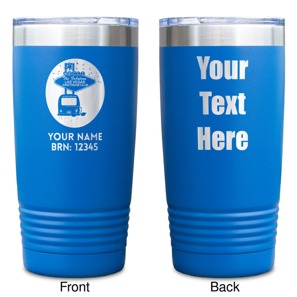 Las Vegas Airstream Club Blue Polar Camel Tumbler - 20oz - Double Sided - Approval