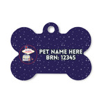 Las Vegas Airstream Club Bone Shaped Dog ID Tag - Small