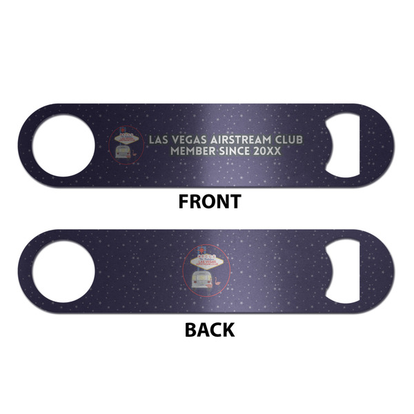 Las Vegas Airstream Club Bottle Opener - Front & Back