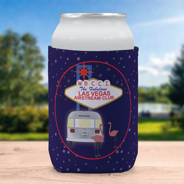 Las Vegas Airstream Club Can Cooler - Standard 12oz - In Context