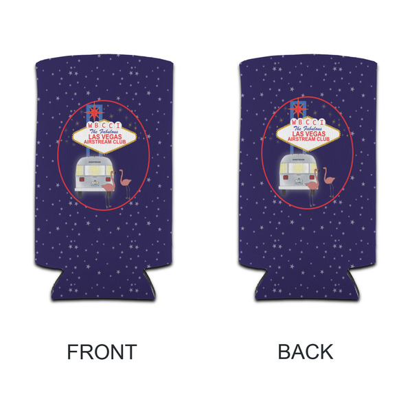 Las Vegas Airstream Club Can Cooler - Tall 12oz - Front & Back