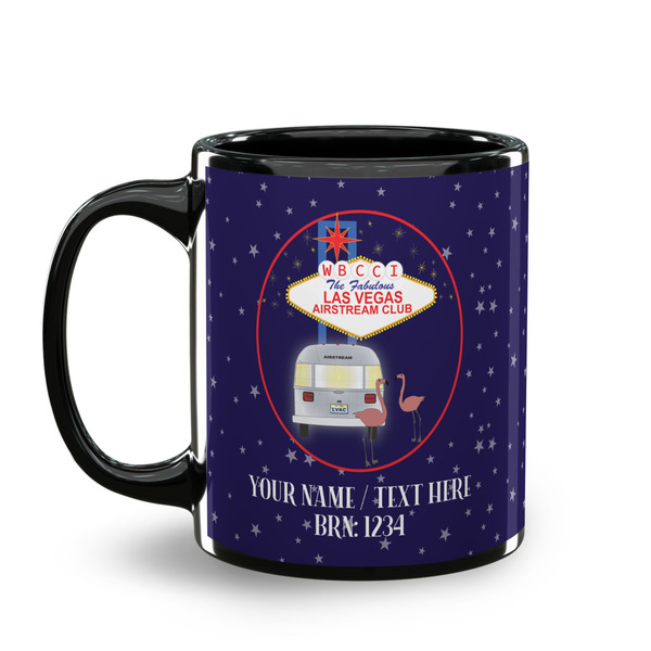 Las Vegas Airstream Club Coffee Mug - 11 oz - Black