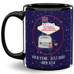 Las Vegas Airstream Club 11 oz Coffee Mug - Black