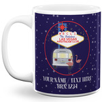 Las Vegas Airstream Club 11 oz Coffee Mug - White