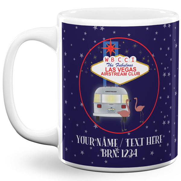 Custom Las Vegas Airstream Club 11 oz Coffee Mug - White