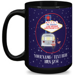 Las Vegas Airstream Club 15 oz Coffee Mug - Black