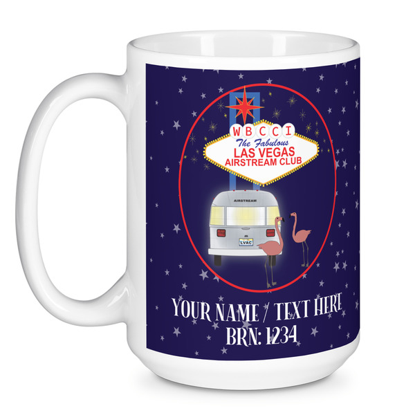 Las Vegas Airstream Club Coffee Mug - 15 oz - White
