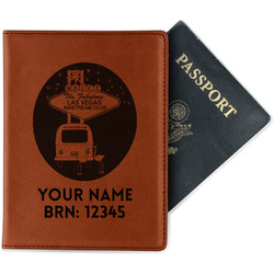 Las Vegas Airstream Club Passport Holder - Faux Leather