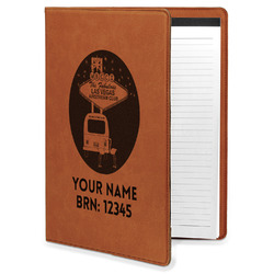 Las Vegas Airstream Club Leatherette Portfolio with Notepad