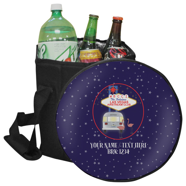 Custom Las Vegas Airstream Club Collapsible Cooler & Seat
