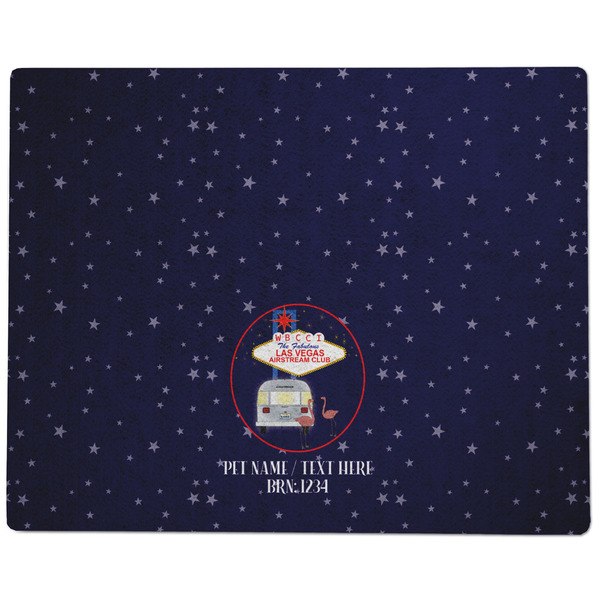 Las Vegas Airstream Club Dog Food Mat - Large without Bowls