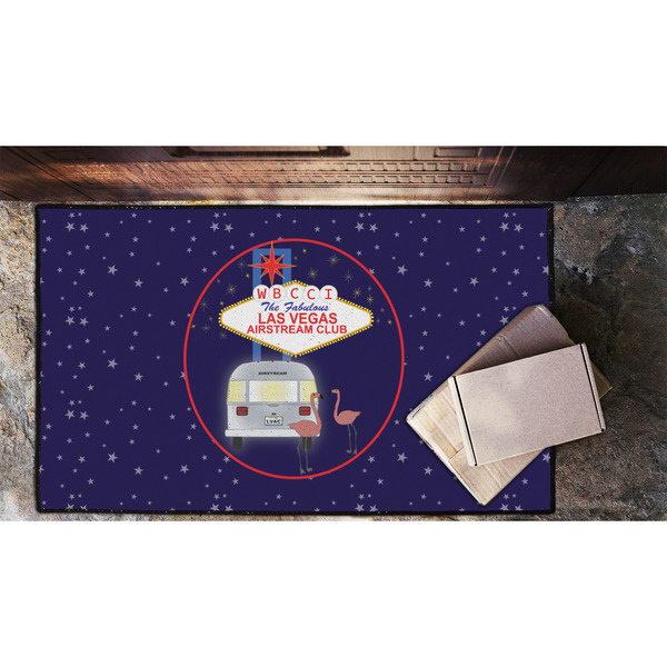 Las Vegas Airstream Club Door Mat - 60"x36" - Lifestyle