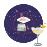 Las Vegas Airstream Club Printed Drink Topper