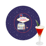 Las Vegas Airstream Club Printed Drink Topper - 2.5"