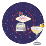 Las Vegas Airstream Club Printed Drink Topper - 3.5"