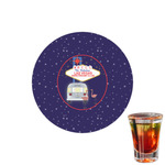Las Vegas Airstream Club Printed Drink Topper - 1.5"
