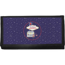 Las Vegas Airstream Club Canvas Checkbook Cover