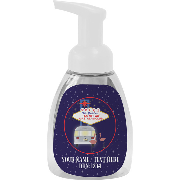 Custom Las Vegas Airstream Club Foam Soap Bottle