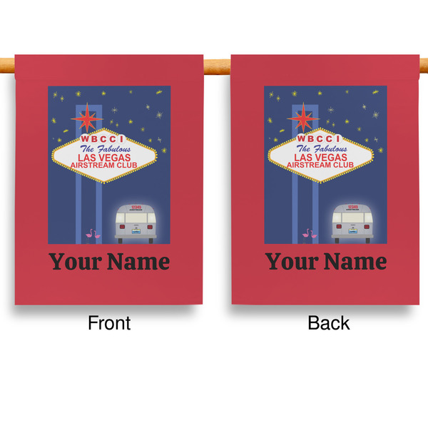 Las Vegas Airstream Club Garden Flags - Large - Double Sided - APPROVAL