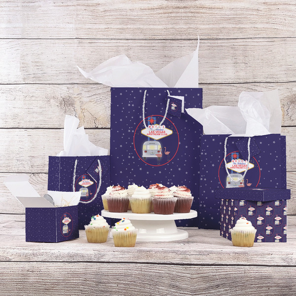 Las Vegas Airstream Club Gift Bags - In Context