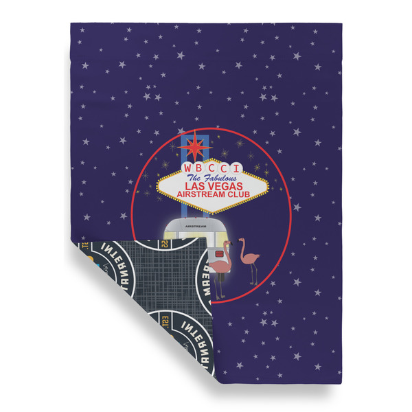 Las Vegas Airstream Club House Flags - Double Sided - FRONT FOLDED