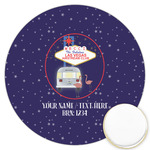 Las Vegas Airstream Club Printed Cookie Topper - 3.25"