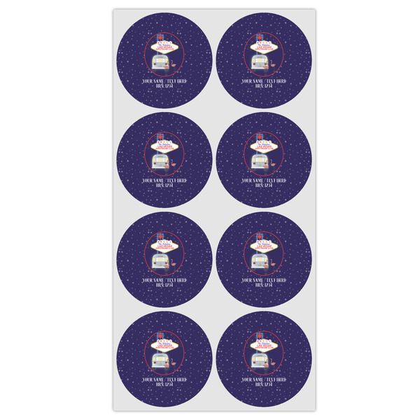 Las Vegas Airstream Club Icing Circle - Medium - Set of 8