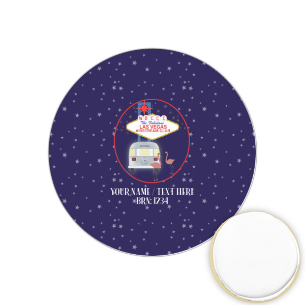 Custom Las Vegas Airstream Club Printed Cookie Topper - 1.25"