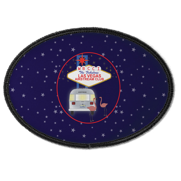 Las Vegas Airstream Club Iron On Patch - Oval - Front