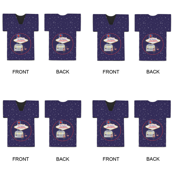 Las Vegas Airstream Club Jersey Bottle Cooler - Set of 4 - APPROVAL