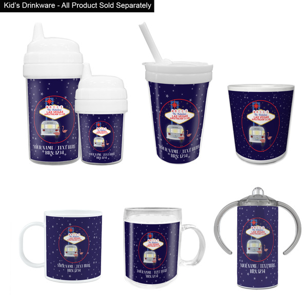 Las Vegas Airstream Club Kid's Drinkware - Customized & Personalized