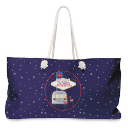 Las Vegas Airstream Club Large Tote Bag with Rope Handles
