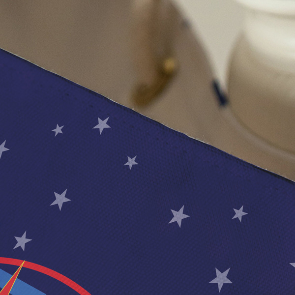 Las Vegas Airstream Club Large Rope Tote - Close Up View